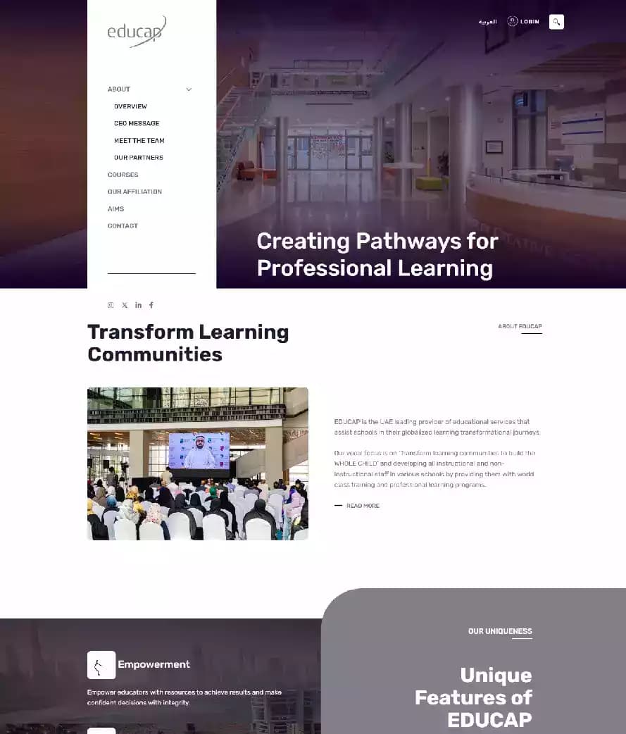 Educap for courses