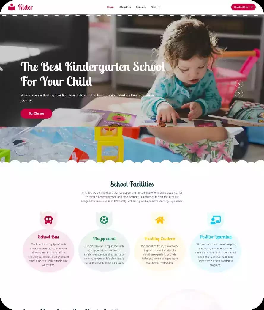 Kider for educating kids